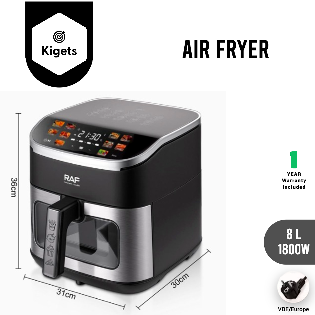 8L Digital Air Fryer With Visible Window 2_1