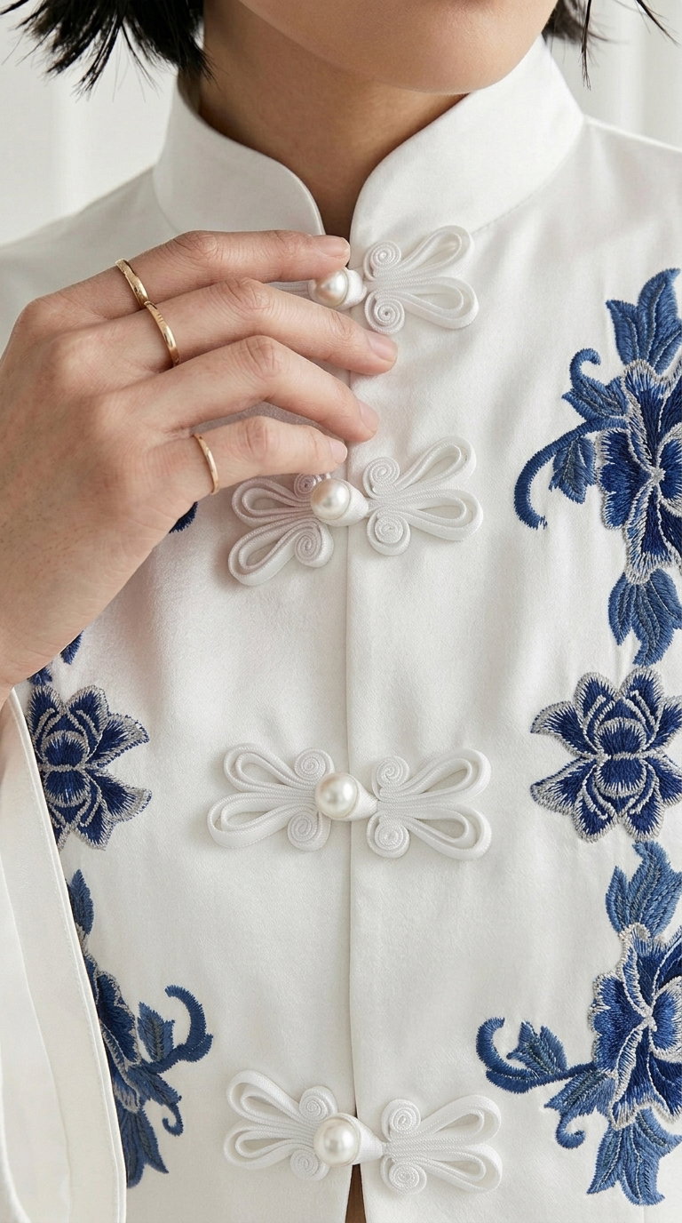 The Porcelain Cheongsam Jacket _2