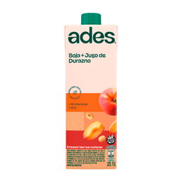 JUGO ADES DURAZNO 1 LITRO