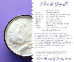 Base Jabón de yogurt 