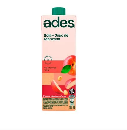 JUGO ADES MANZANA 1 LITRO