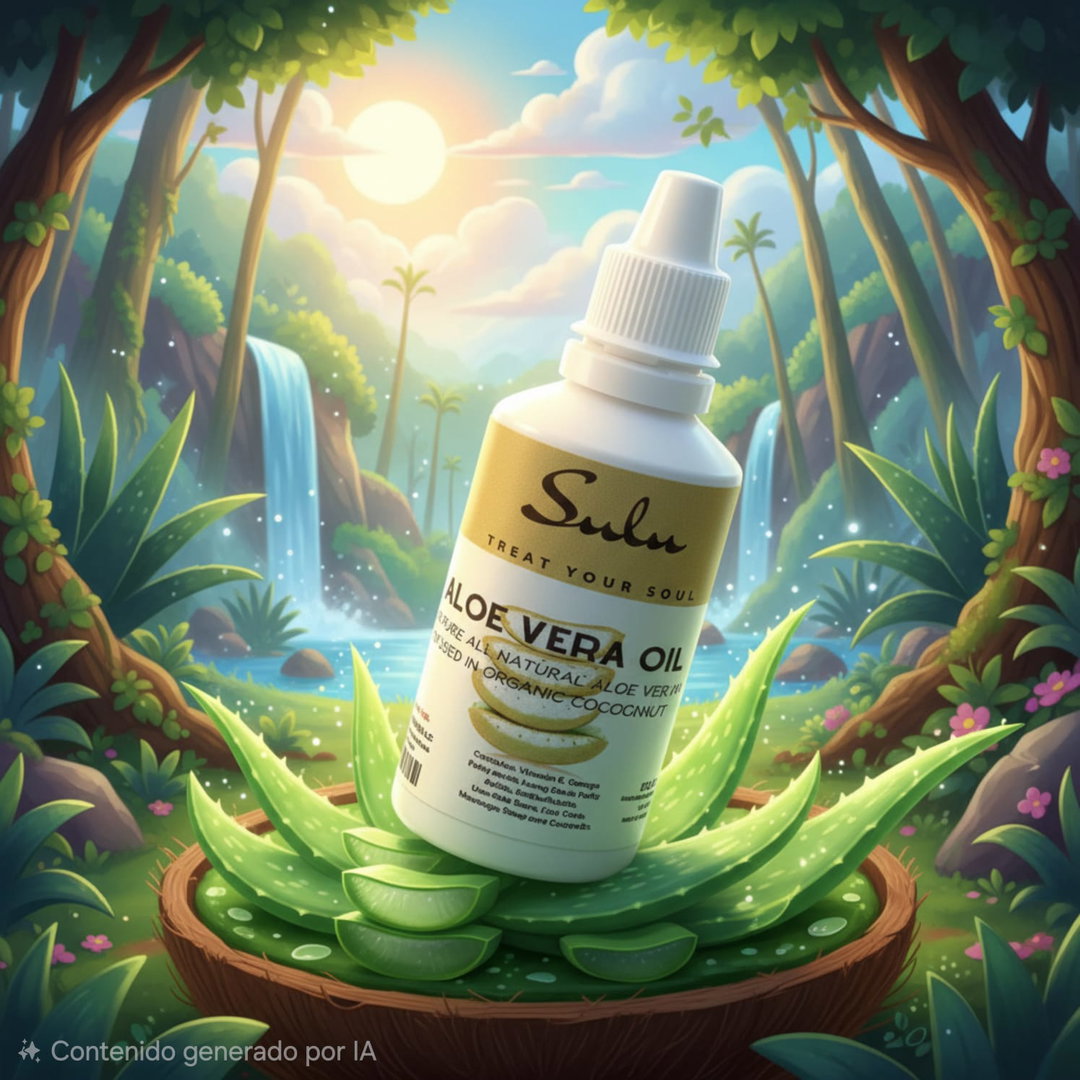 Aceite de Aloe Vera 1 onz sin olor