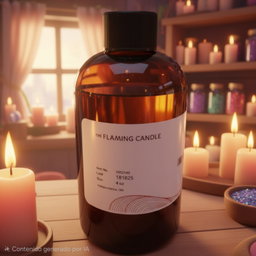 Aceite aromático Flaming candle 4 onzas 