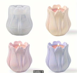 Molde tulipan 3D