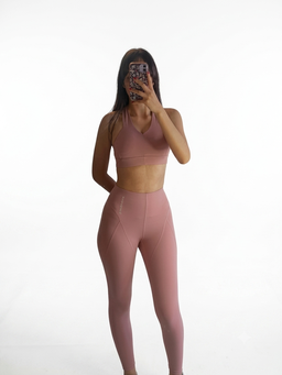 Set rosa claro