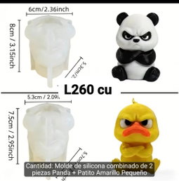Molde pato/oso precio unitario