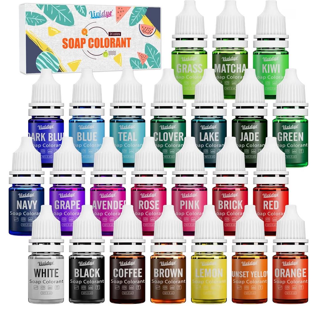 Colores líquidos para jabón 6 ml