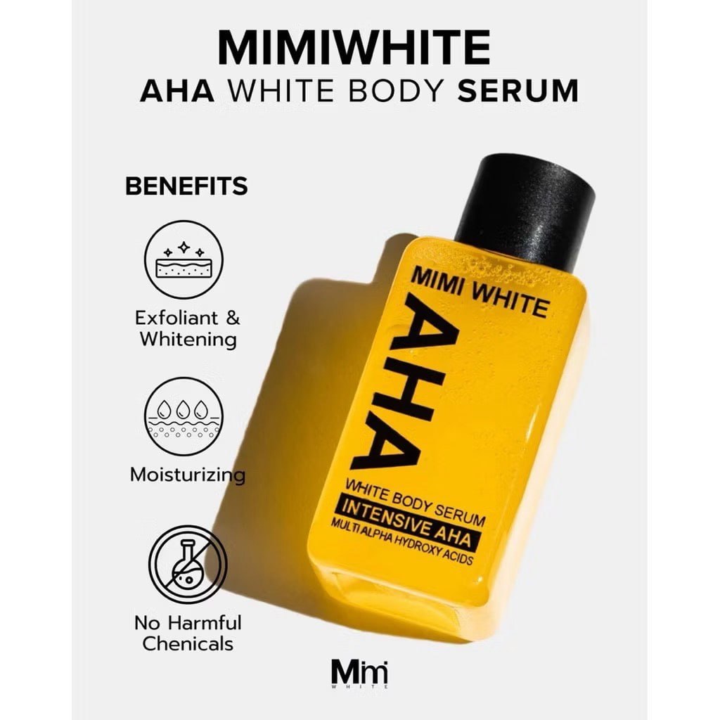 MIMI WHITE - AHA Body Serum 30ml | Wholesale Bath & Body Care Singapore