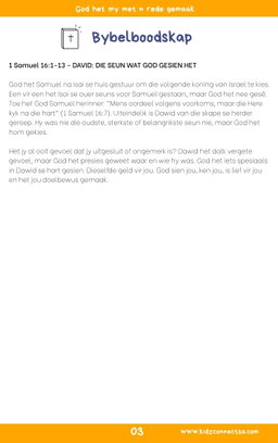 Ek is God se Meesterstuk – 4 Week Kinderkerk Reeks