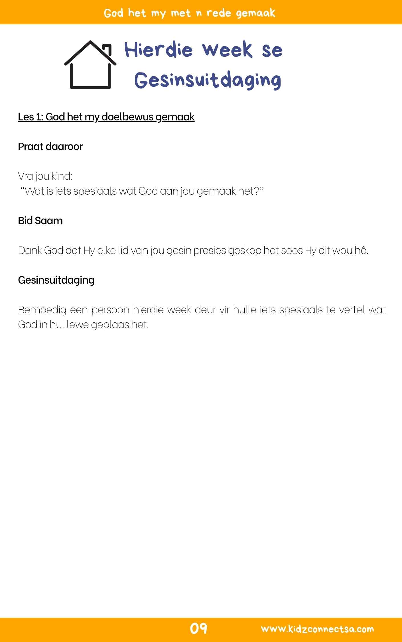 Ek is God se Meesterstuk – 4 Week Kinderkerk Reeks_10