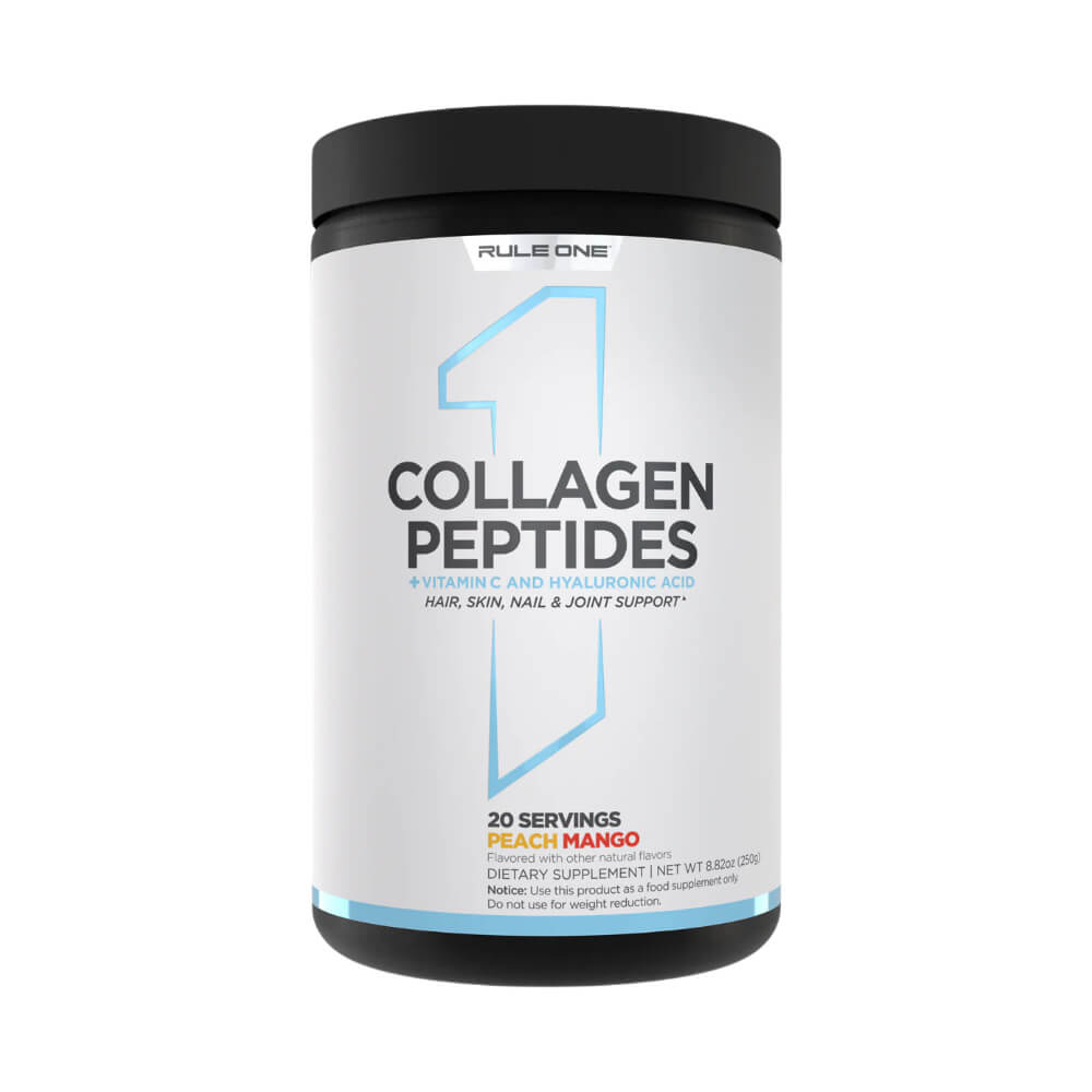 RULE 1 COLLAGEN PEPTIDES 20 SERVINGS PEACH MANGO_0