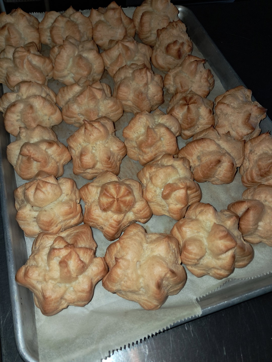 Large Puff Shells