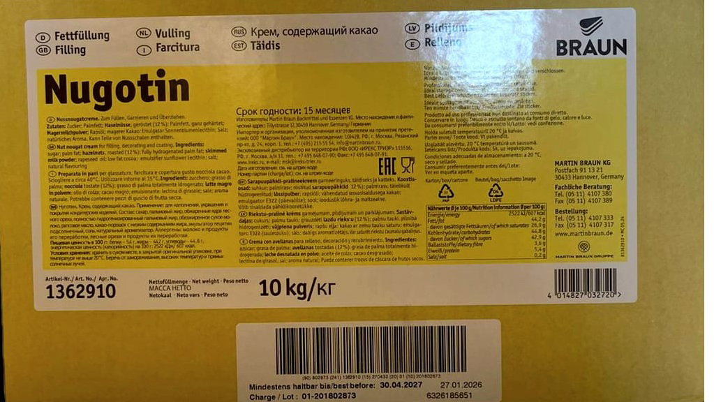 Braun Nugotin 10kg