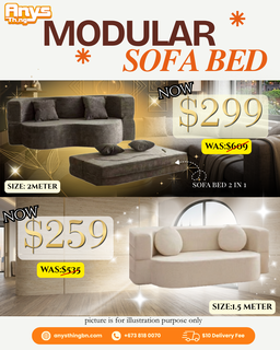 modular sofa bed