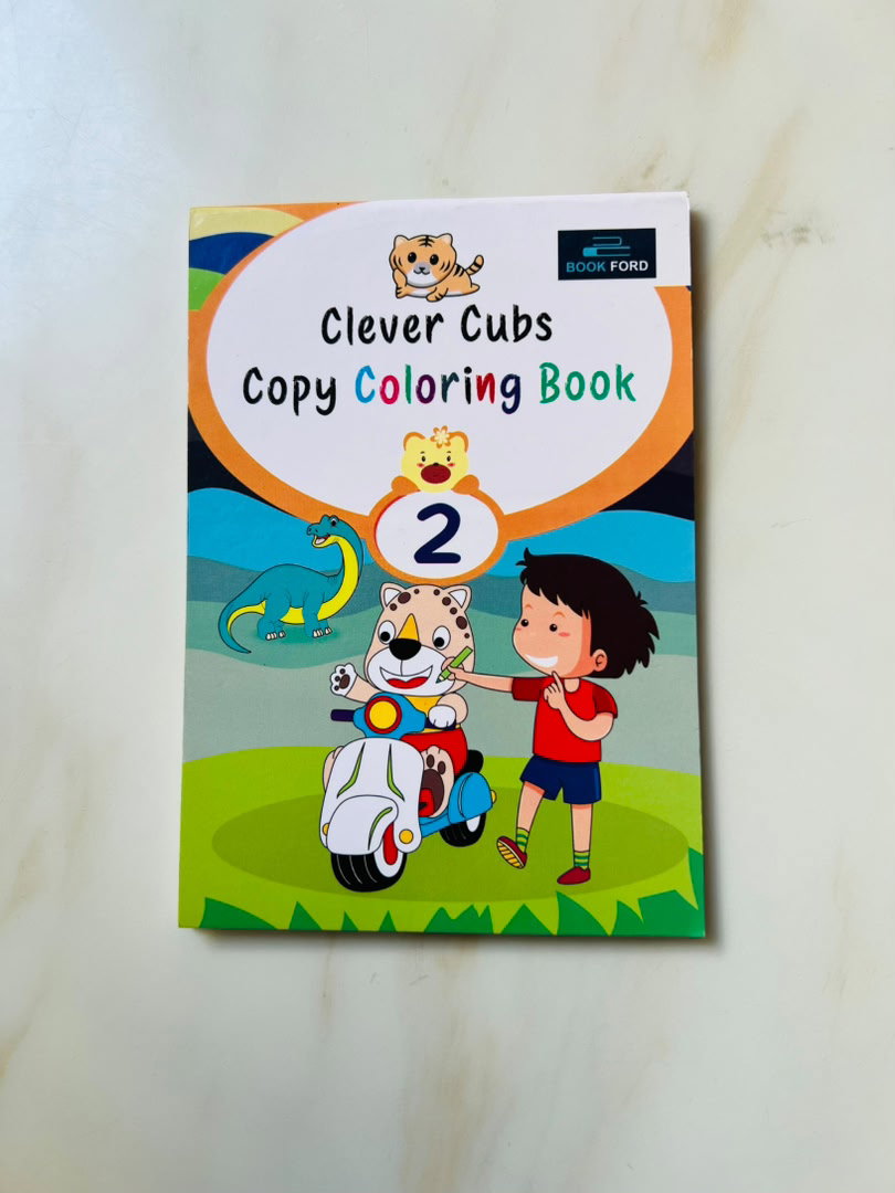 Clever Cubs Coloring Books_2