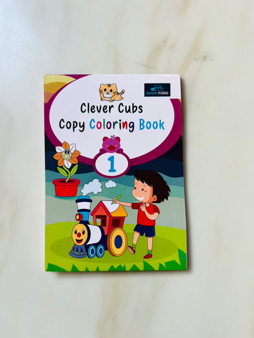 Clever Cubs Coloring Books_1