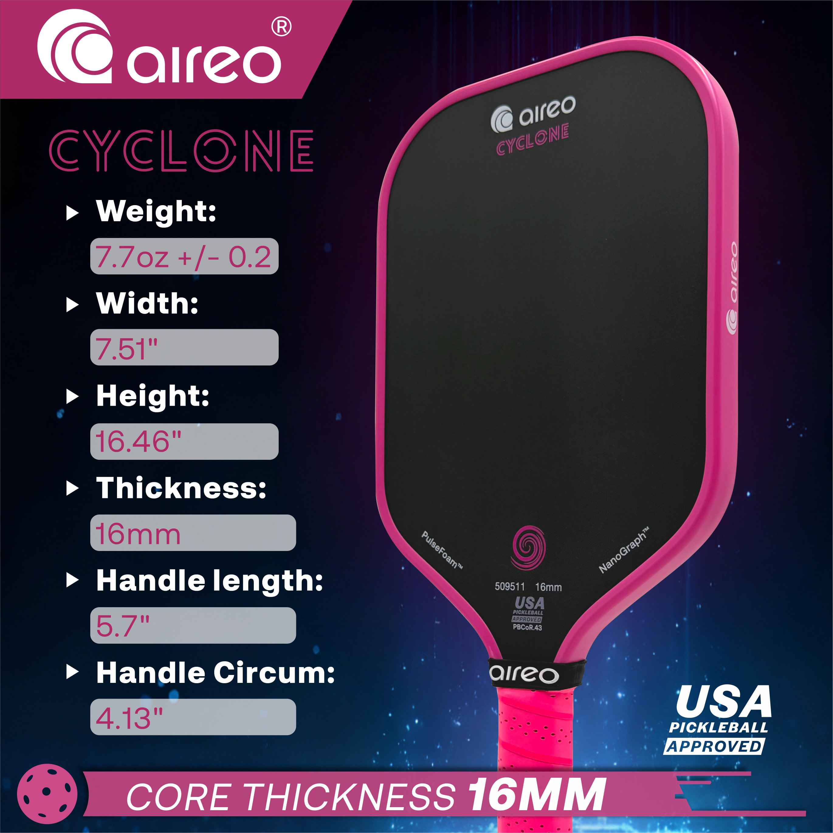 Aireo Cyclone Elongated - Magenta_4