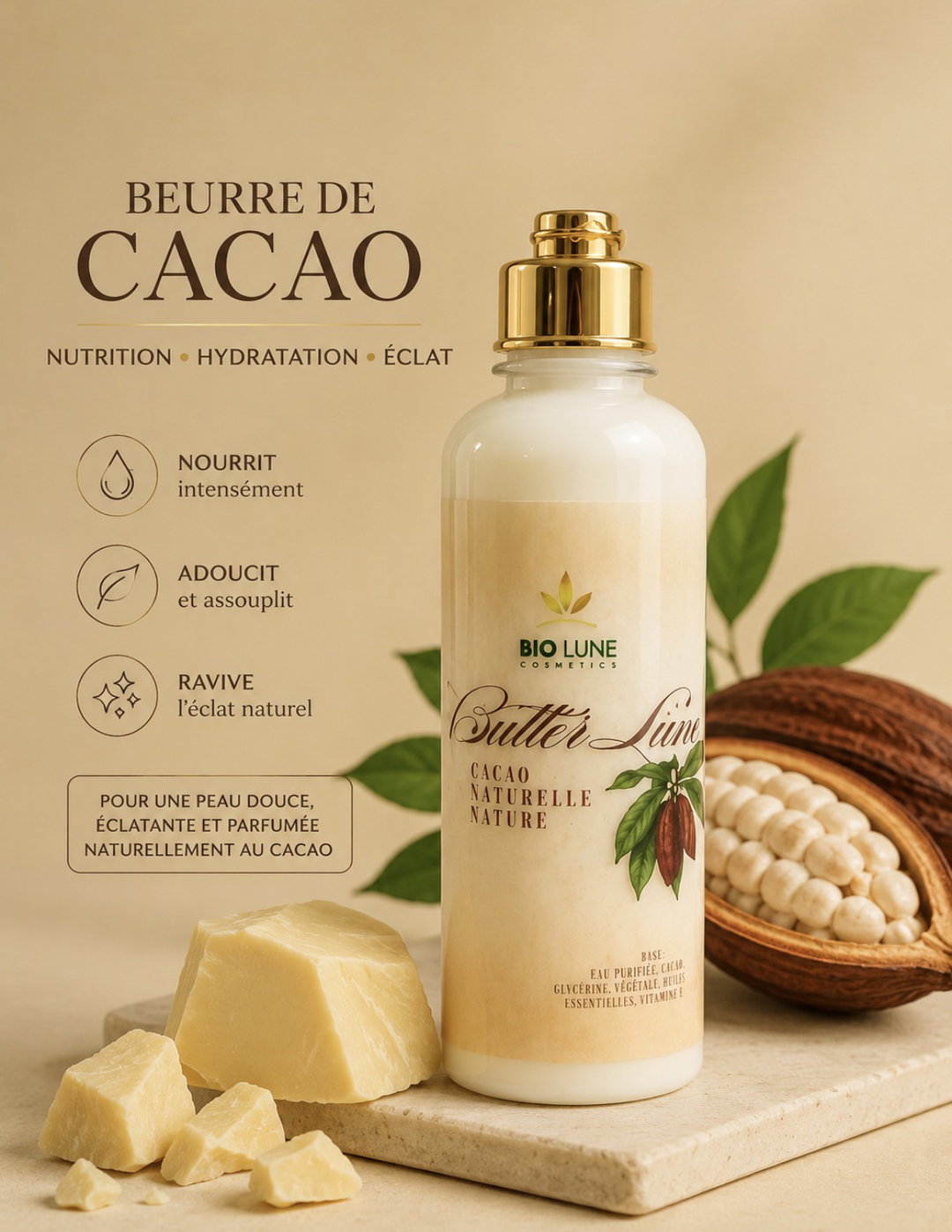 Lait butter lune
