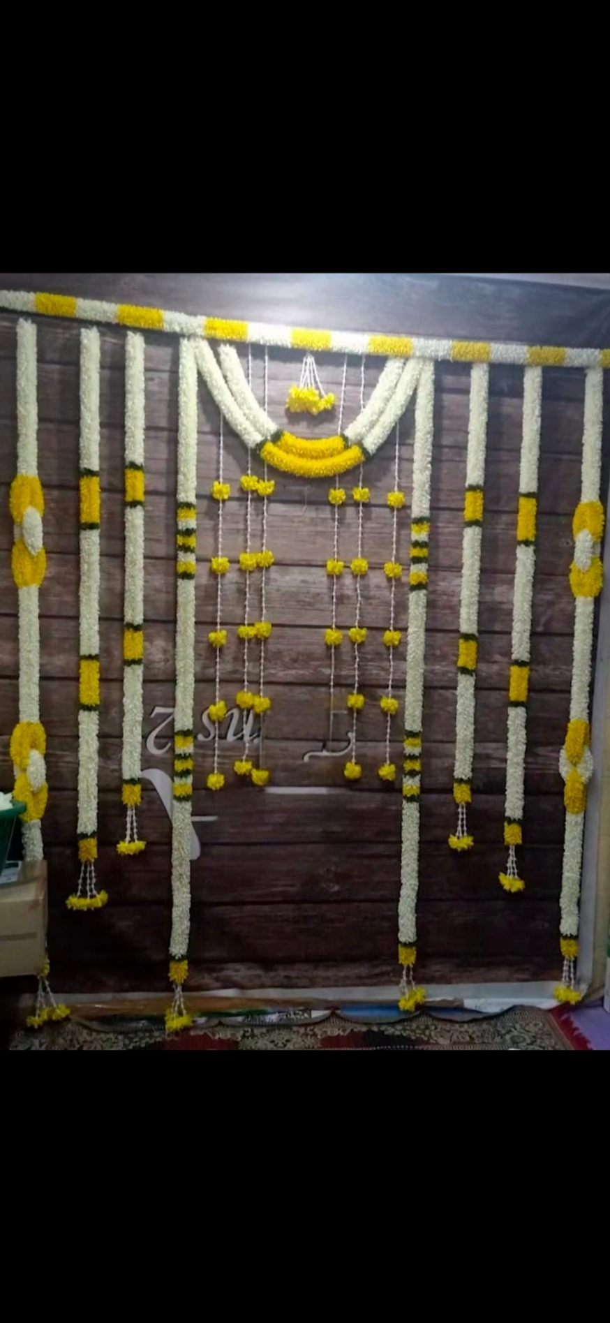 Sharu Space Fabric Strings White & Yellow Combo Set_0