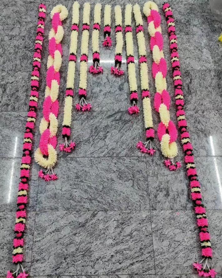 Sharu Space Pink Color Combo Set of 11 Strings_0