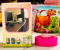 Colorful Battery Lamp