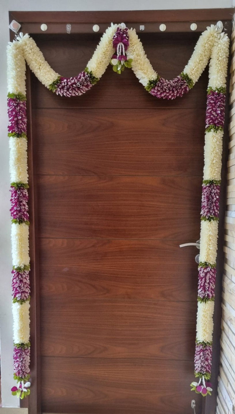Sharu Space Dual Color Door Gajamala