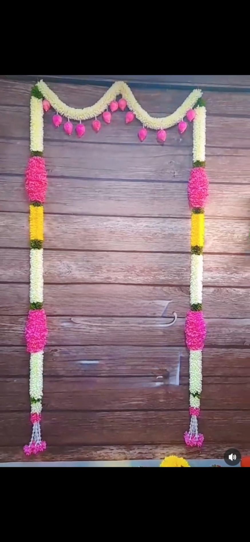 Sharu Space Pineapple Gajamala with Lotus Buds_0