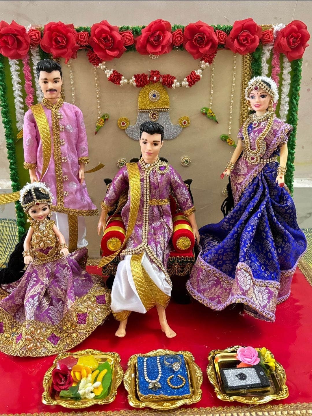 Sharu Space Dhoti Ceremony Family Set 3