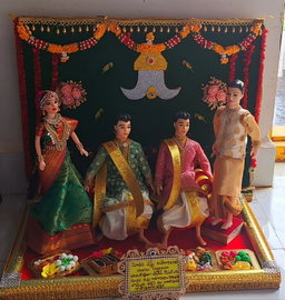Sharu Space Twin Boys Dhoti Ceremony Set