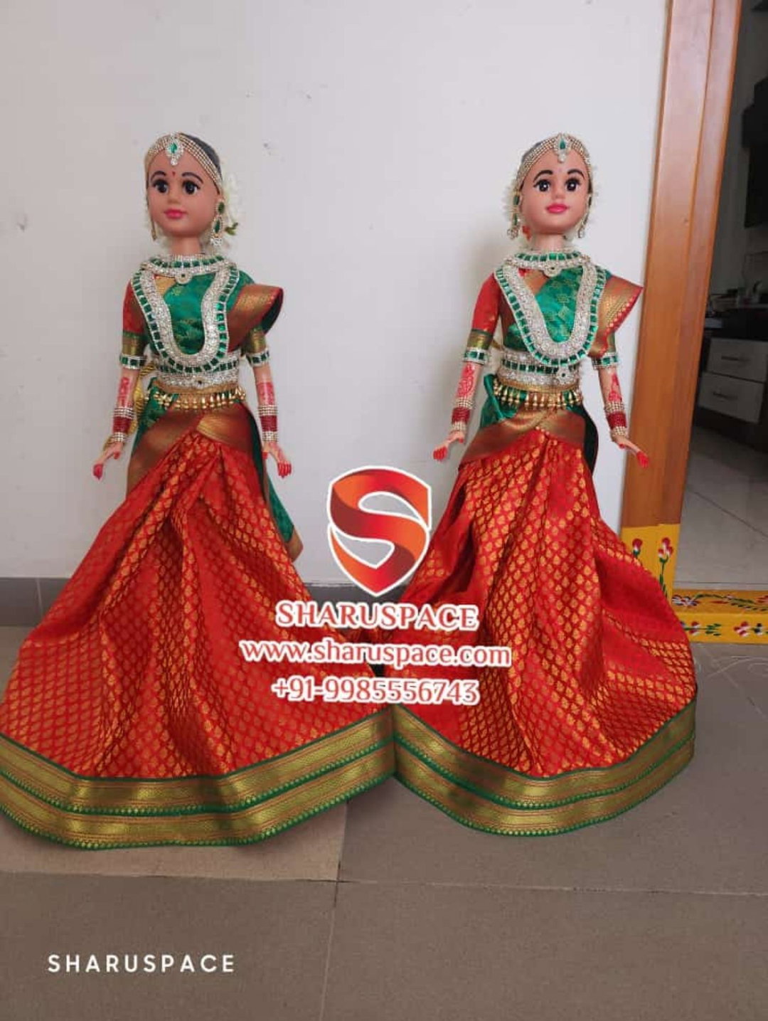 Sharu Space Customized Doll Pair - 2.5ft