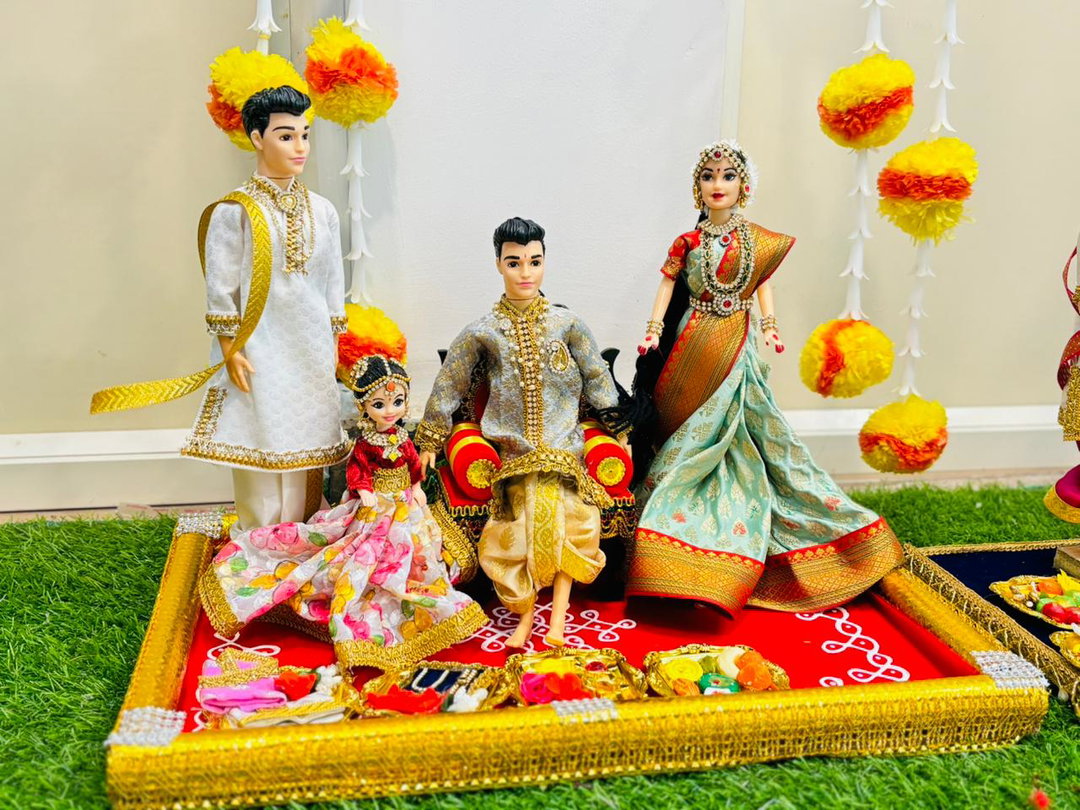 Sharu Space Dhoti Ceremony Family Set 2