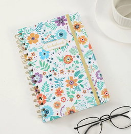 Floral Spiral Notebooks