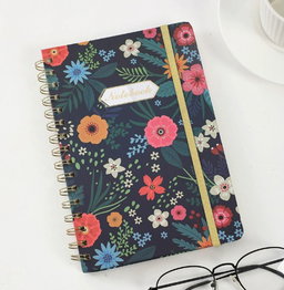 Floral Spiral Notebooks