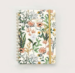 Floral Spiral Notebooks