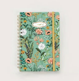Floral Spiral Notebooks