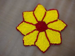 Sharu Space Mini Rangoli Mat Design 2 - 1.3ft