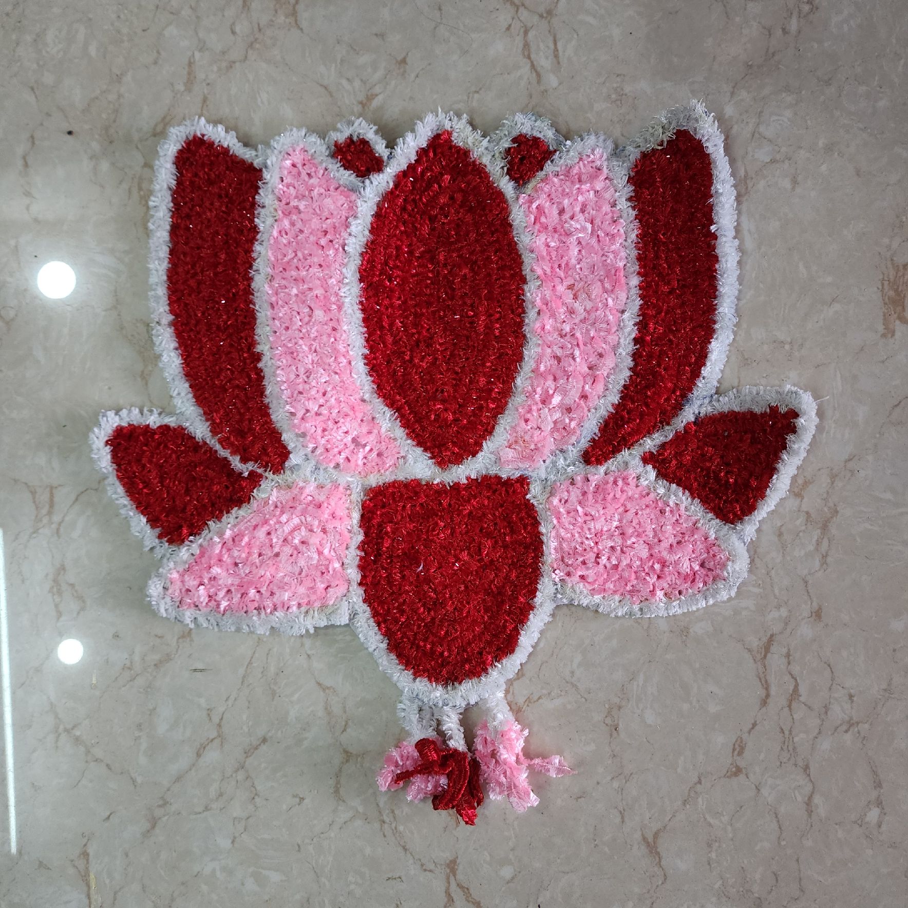 Sharu Space Lotus Rangoli Design - 1_0