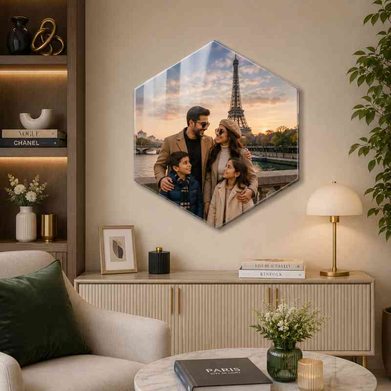 SnapHex Acrylic Frame
