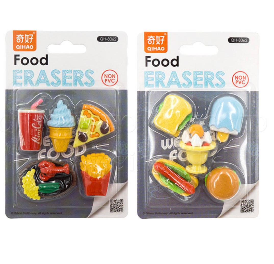  Food Erasers