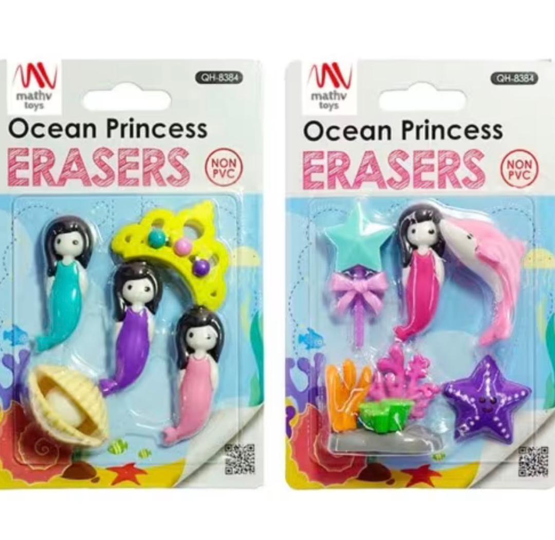  Ocean Princess Erasers