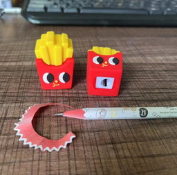 French Fry Sharpeners Design