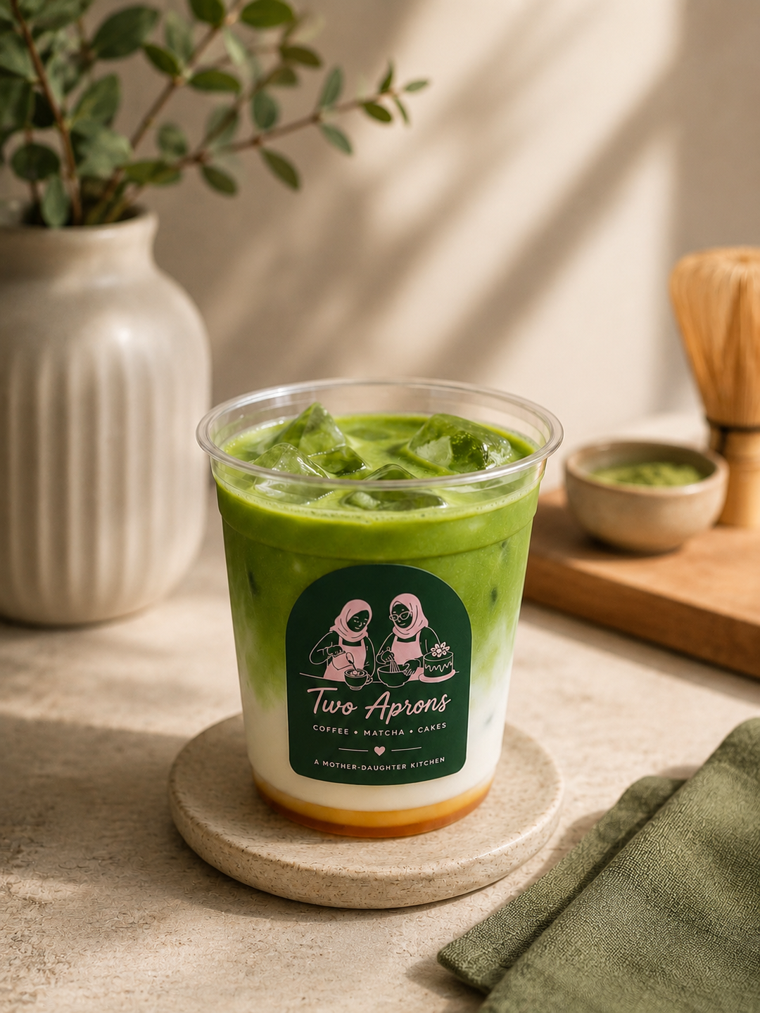Maple Matcha Latte