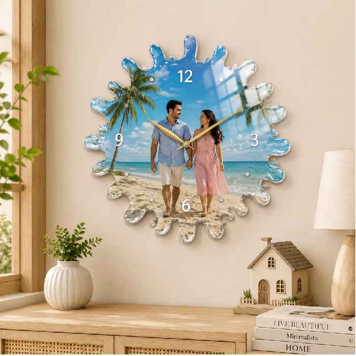 Water Splash Clock