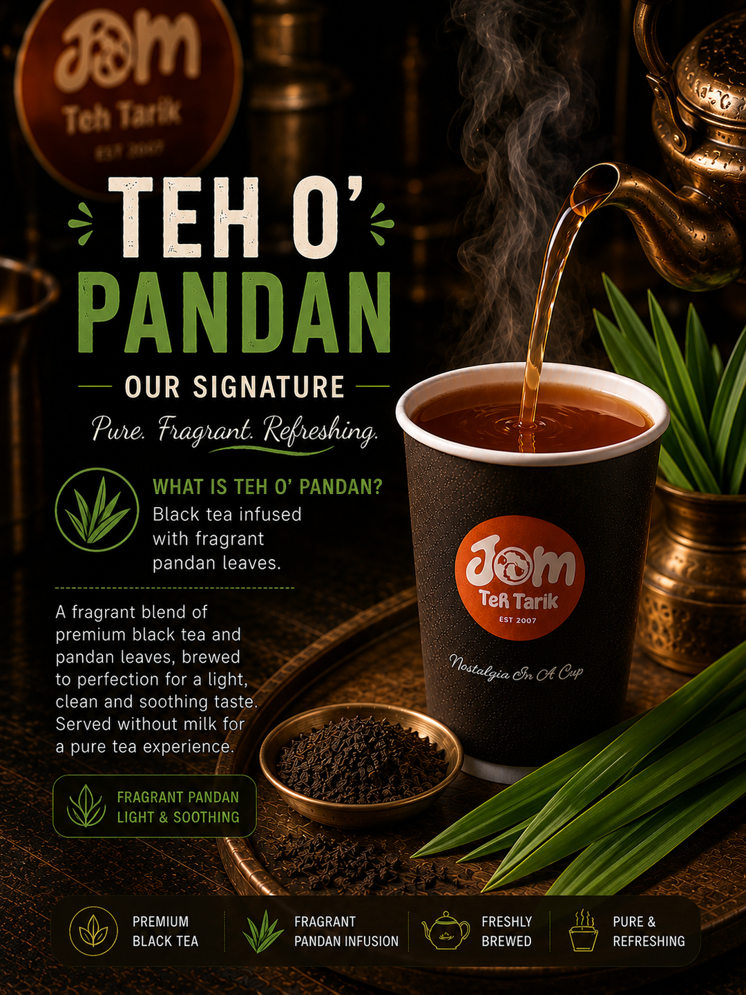 Teh O' Pandan