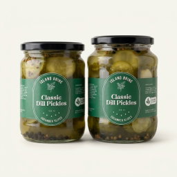 Gherkin Slices | Classic Dill Pickle