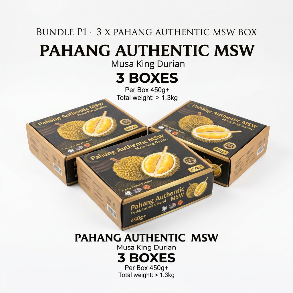 Bundle P1 - 3 x Pahang Authentic MSW Box _0