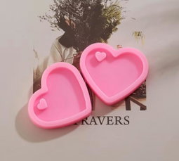 Molde corazón llavero 