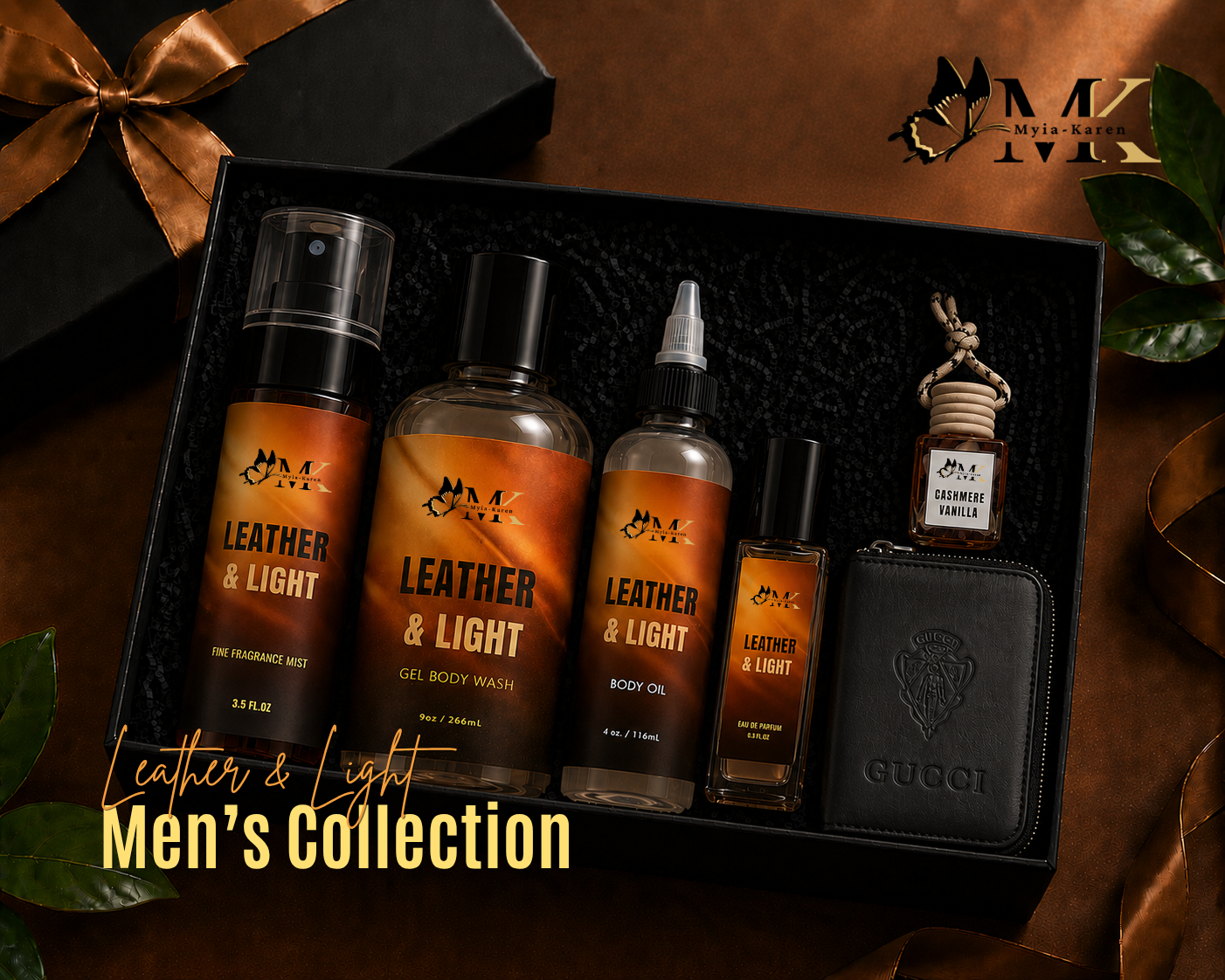 Men's Collection Leather & Light Gift Set 3