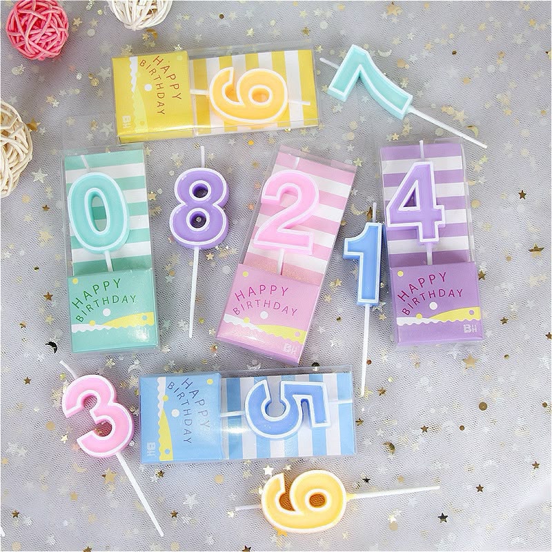 Number candles