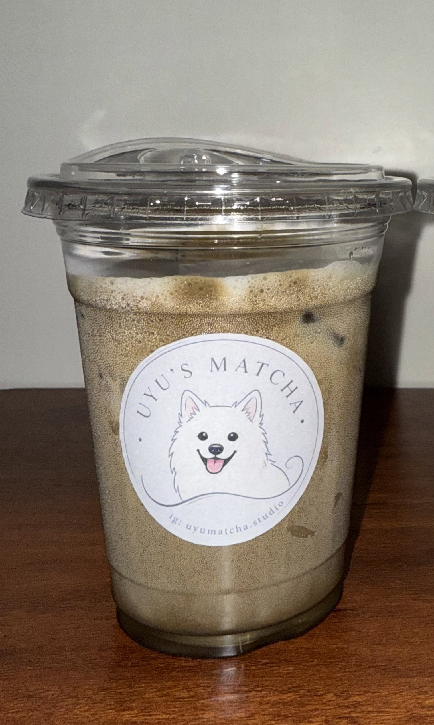 Honey Oat Hojicha Latte